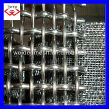 high quality and low price stainless steel Crimped wire mesh